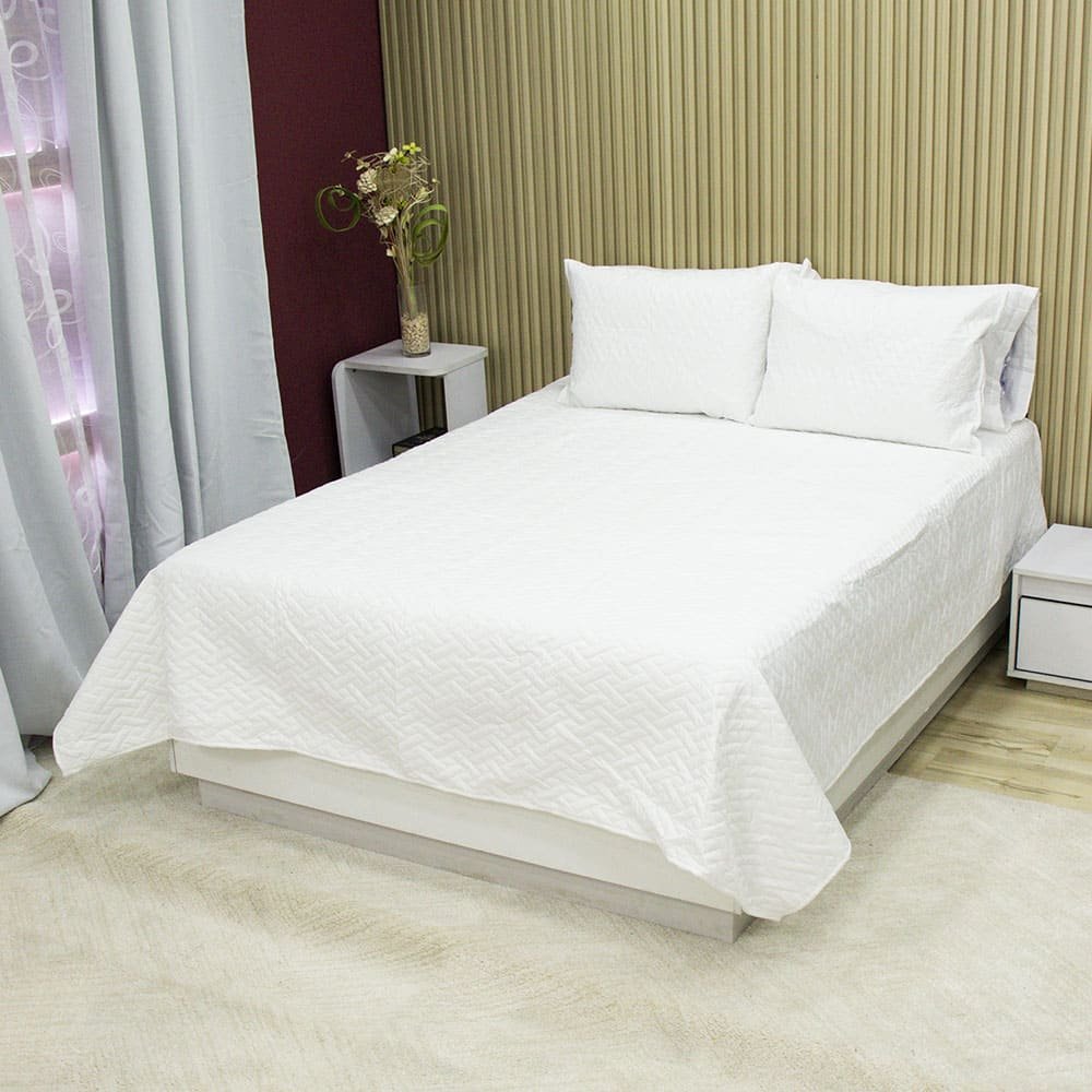 Sobrecama Becorat Blanco 5 Sobrecama Becorat Blanco 5