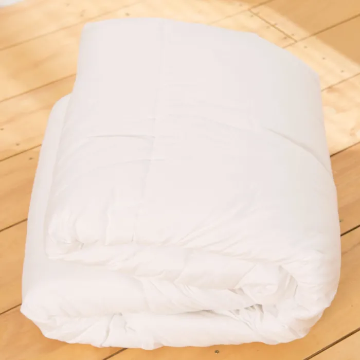 plumon sintetico hotelero blanco