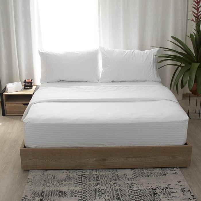 JUEGO SÁBANA AMASIAS 300 HILOS – BLANCO2