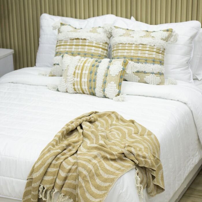 Tendido Milan Perla guata siliconada 120 gramos Cama Doble 3