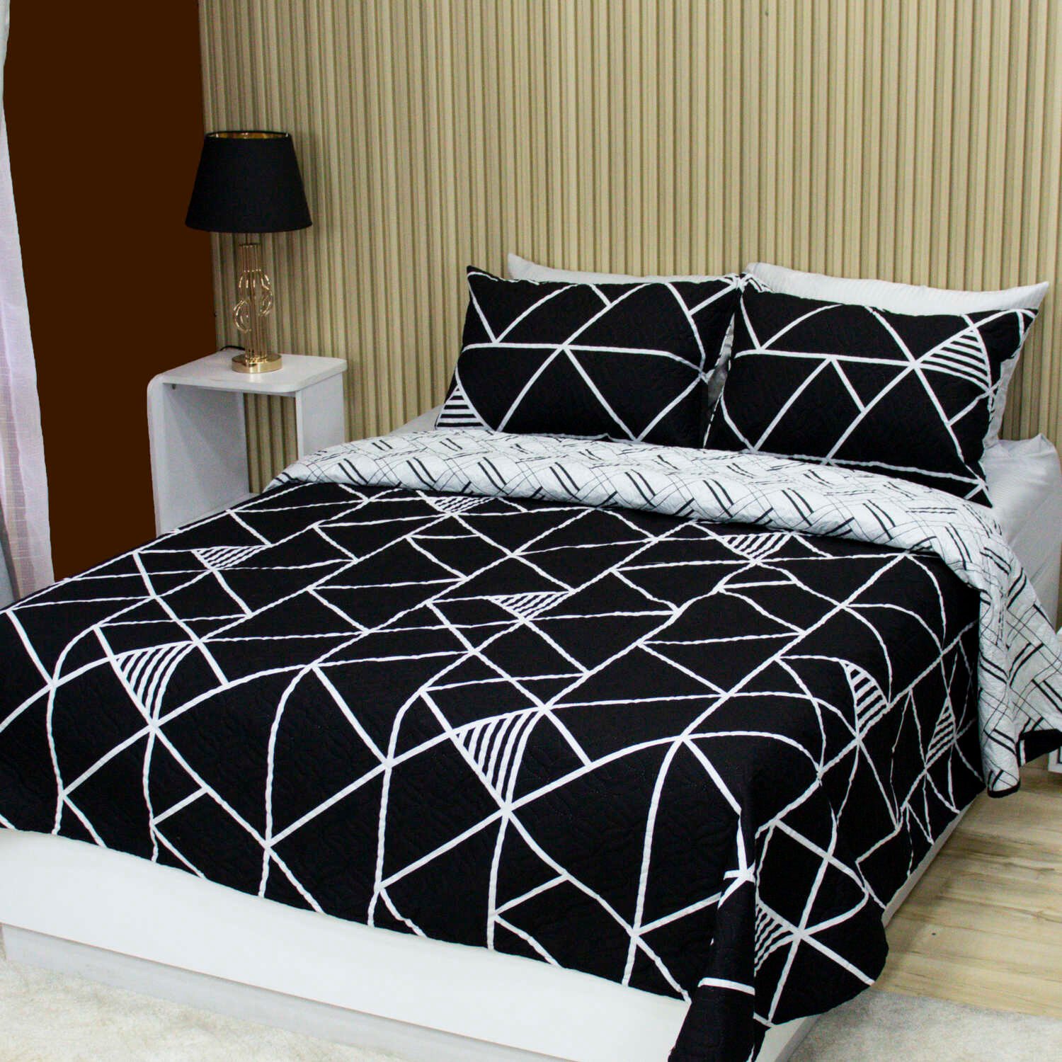 Cubrelecho_Black_geo Cubrelecho Black geo