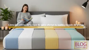 Psicologia del color en textiles Como los colores de tu ropa de cama afectan tu sueno y estado de animo