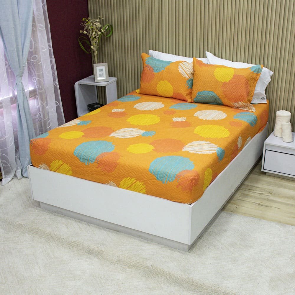 Edredón Ajustable Sunburst Orange 3 Edredon Ajustable Sunburst Orange 3