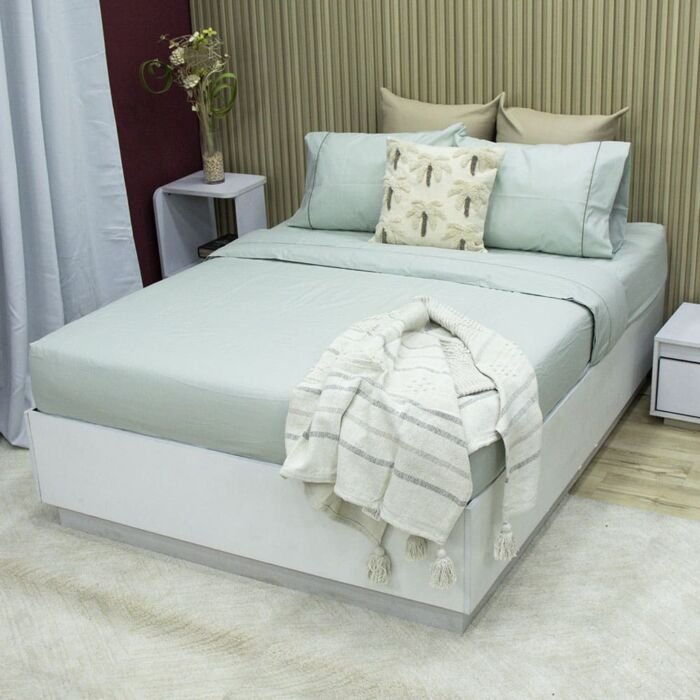 Juego de Sábanas Esencial Fresh Breeze - Unicolor 144 hilos