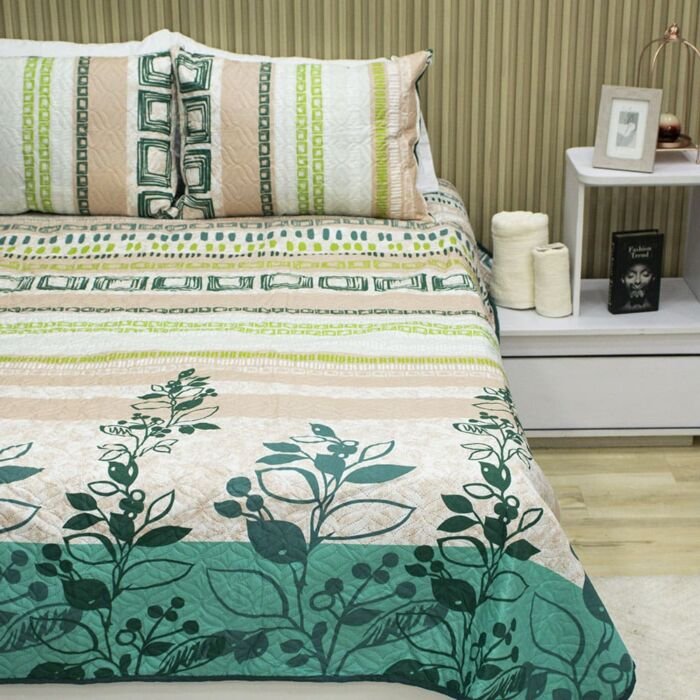 Sobrecama Becorat Botanic Emerald 5