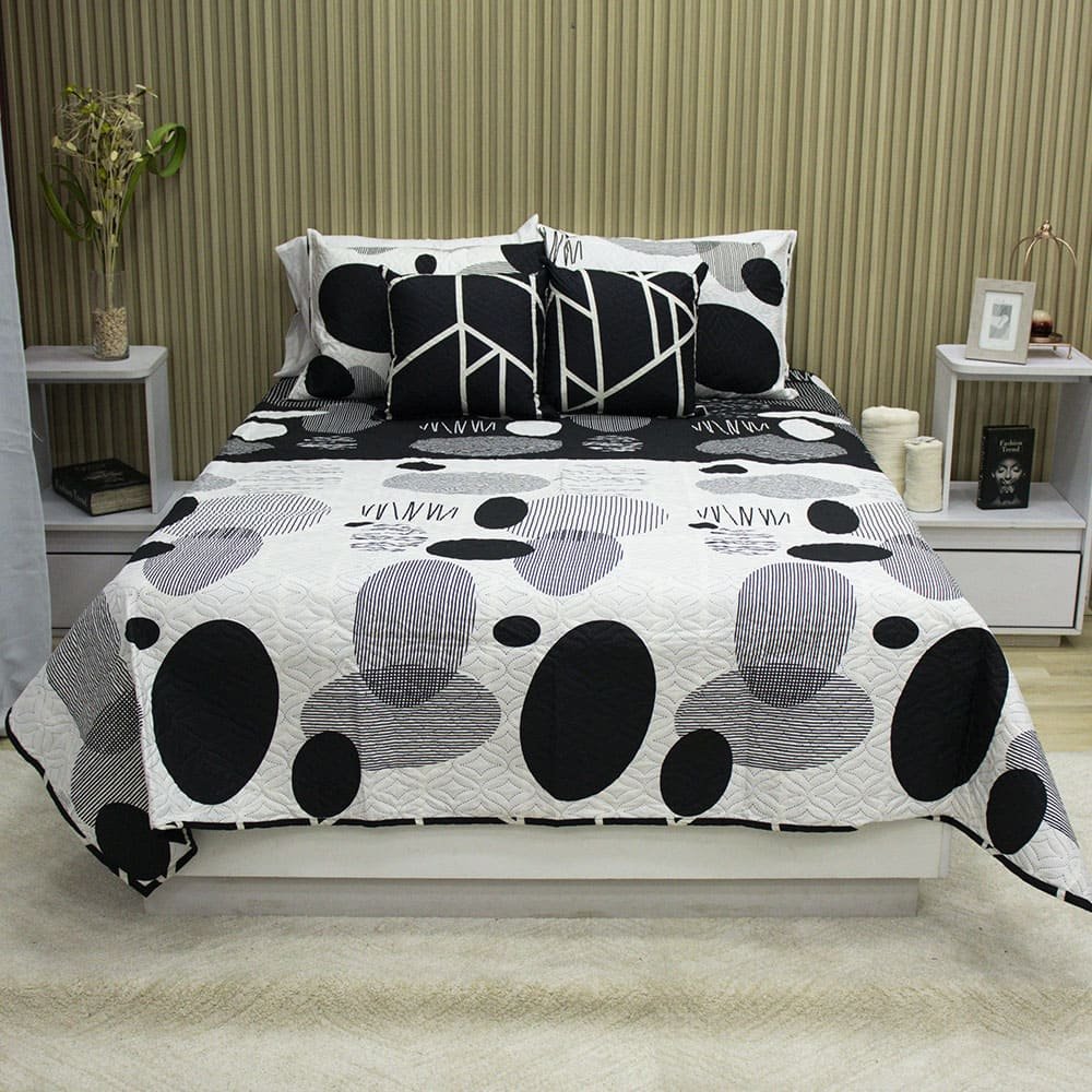 Sobrecama Deko Geometric Twist 4 Sobrecama Deko Geometric Twist 4