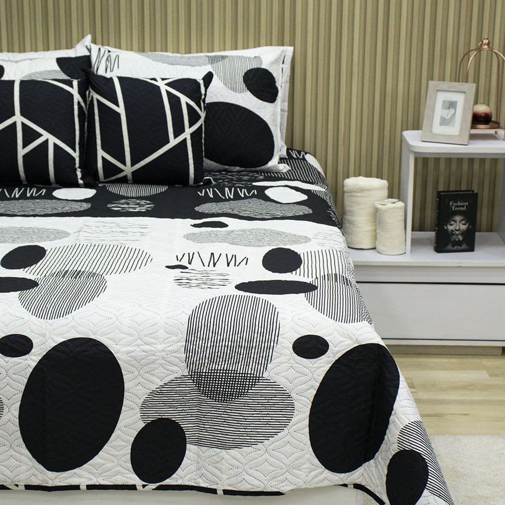 Sobrecama Deko Geometric Twist 5 Sobrecama Deko Geometric Twist 5