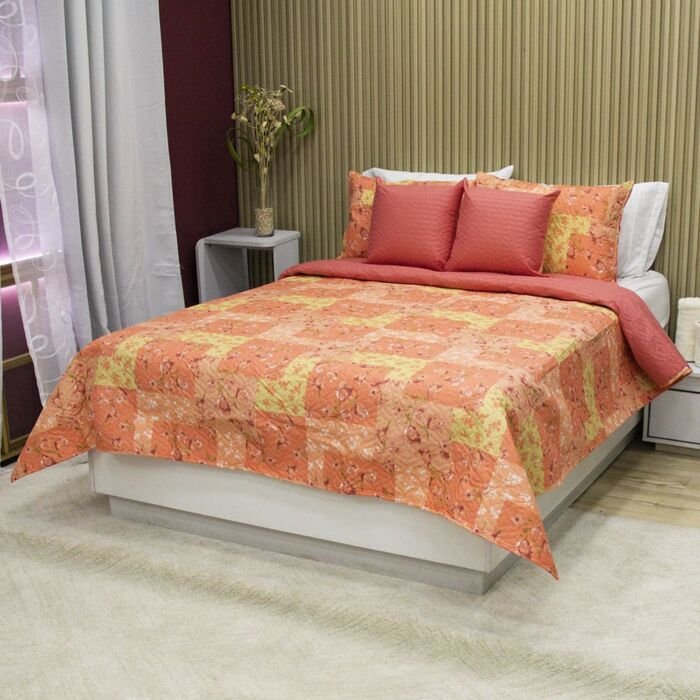 Sobrecama Deko Patchwork Blossom 1