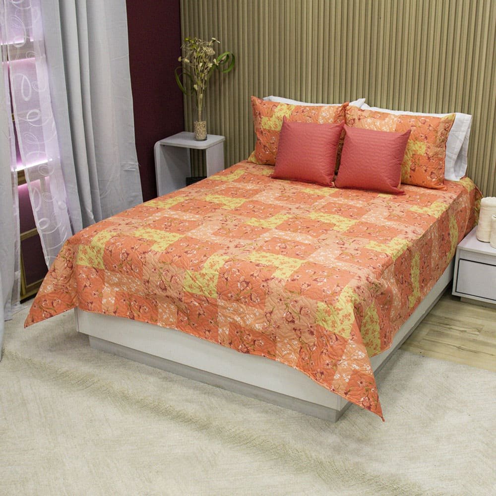 Sobrecama Deko Patchwork Blossom 6 Sobrecama Deko Patchwork Blossom 6