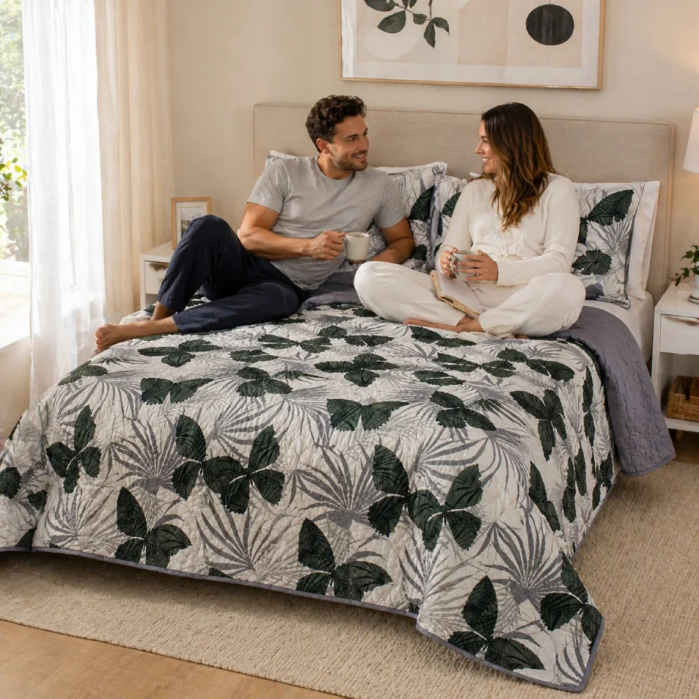 sobremcama-para-cama-disenio-mariposas sobremcama para cama disenio mariposas