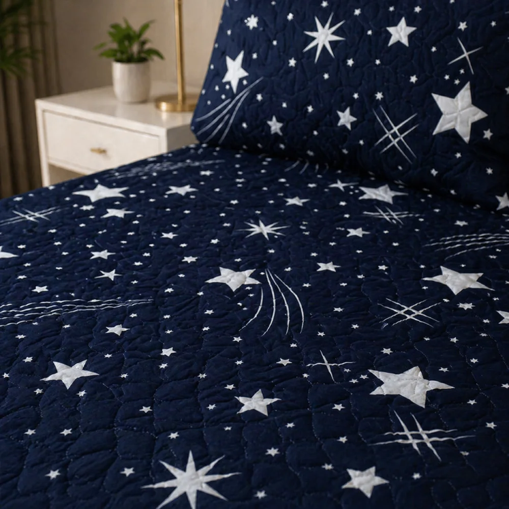 edredon-ajustable-con-funda-de-almohada-galaxy edredon ajustable con funda de almohada