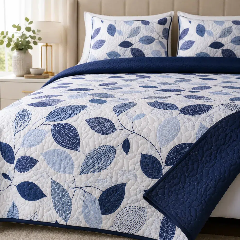 sobrecama-azul-oscuro-doble-faz-cama sobrecama azul oscuro doble faz cama