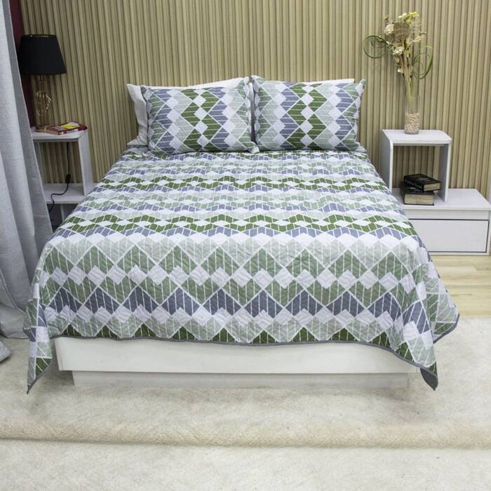 Sobrecama Becorat Nordic Green 3