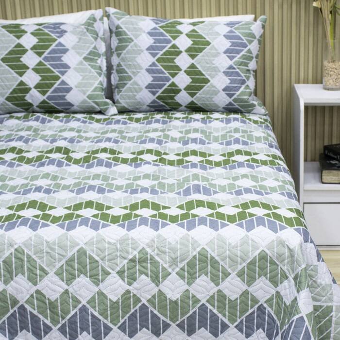 Sobrecama Becorat Nordic Green 4