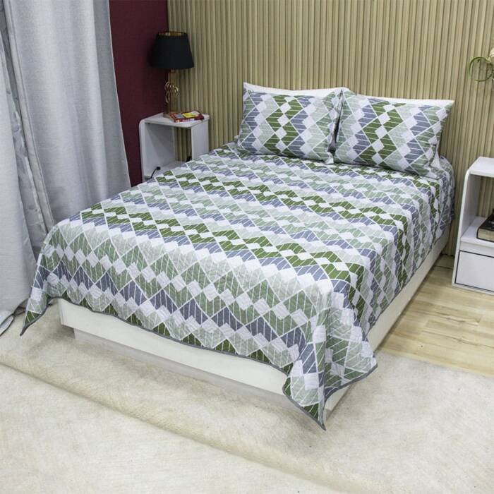 Sobrecama Becorat Nordic Green 5