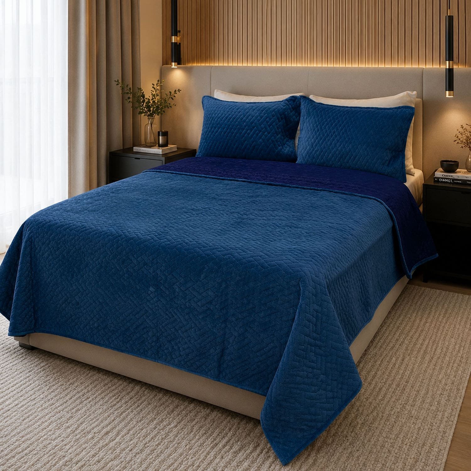 Tendido Soft Fleece Premium Blue 4 Tendido Soft Fleece Premium Blue 4