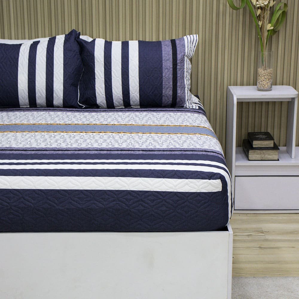 Edredon Ajustable Navy Gold 1 Edredon Ajustable Navy Gold 1
