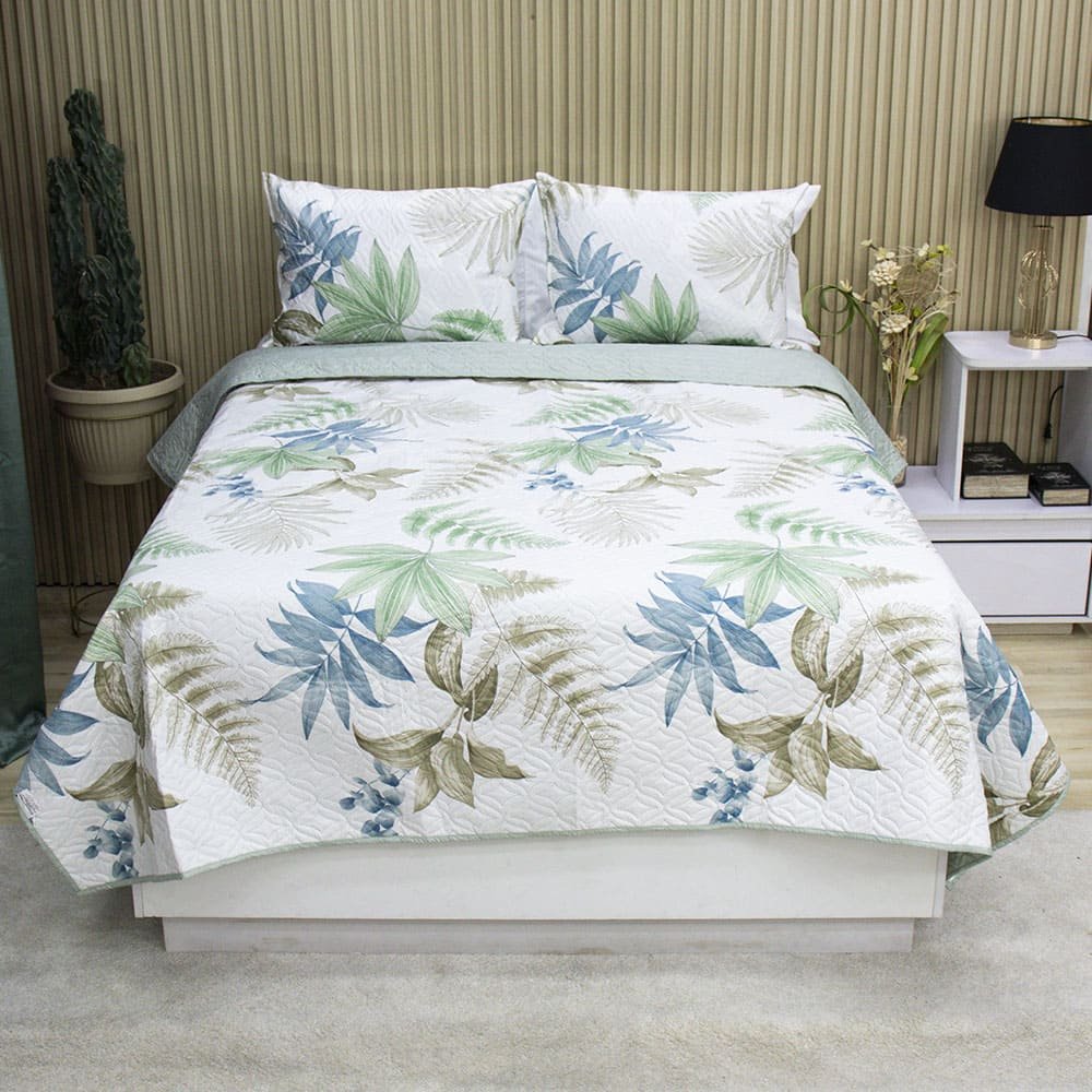 Sobrecama Becorat Botanic Breeze 1 Sobrecama Becorat Botanic Breeze 1