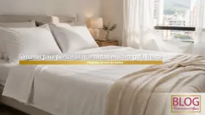 sabanas para personas que sudan mucho cama blanca fresca