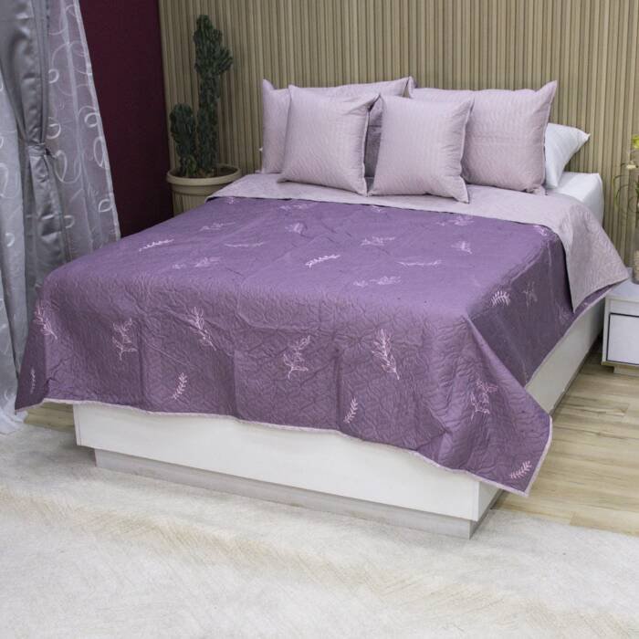 Sobrecama Deko Serenity Plum 2