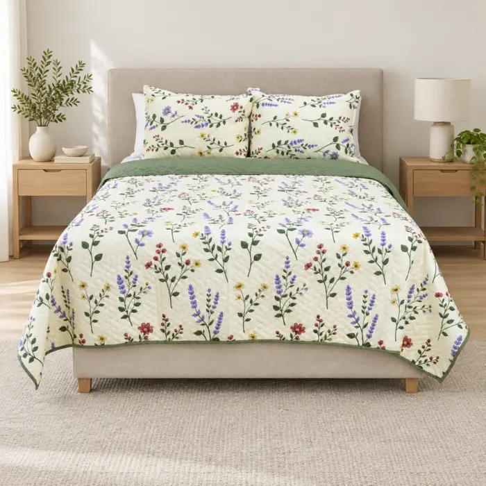 Sobrecama Becorat Fleur de Jardin