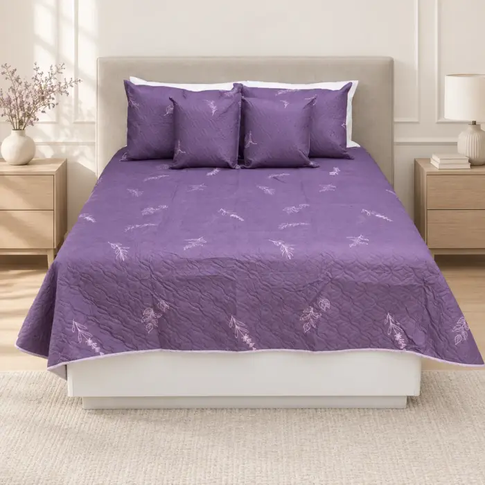 Sobrecama Deko Serenity Plum
