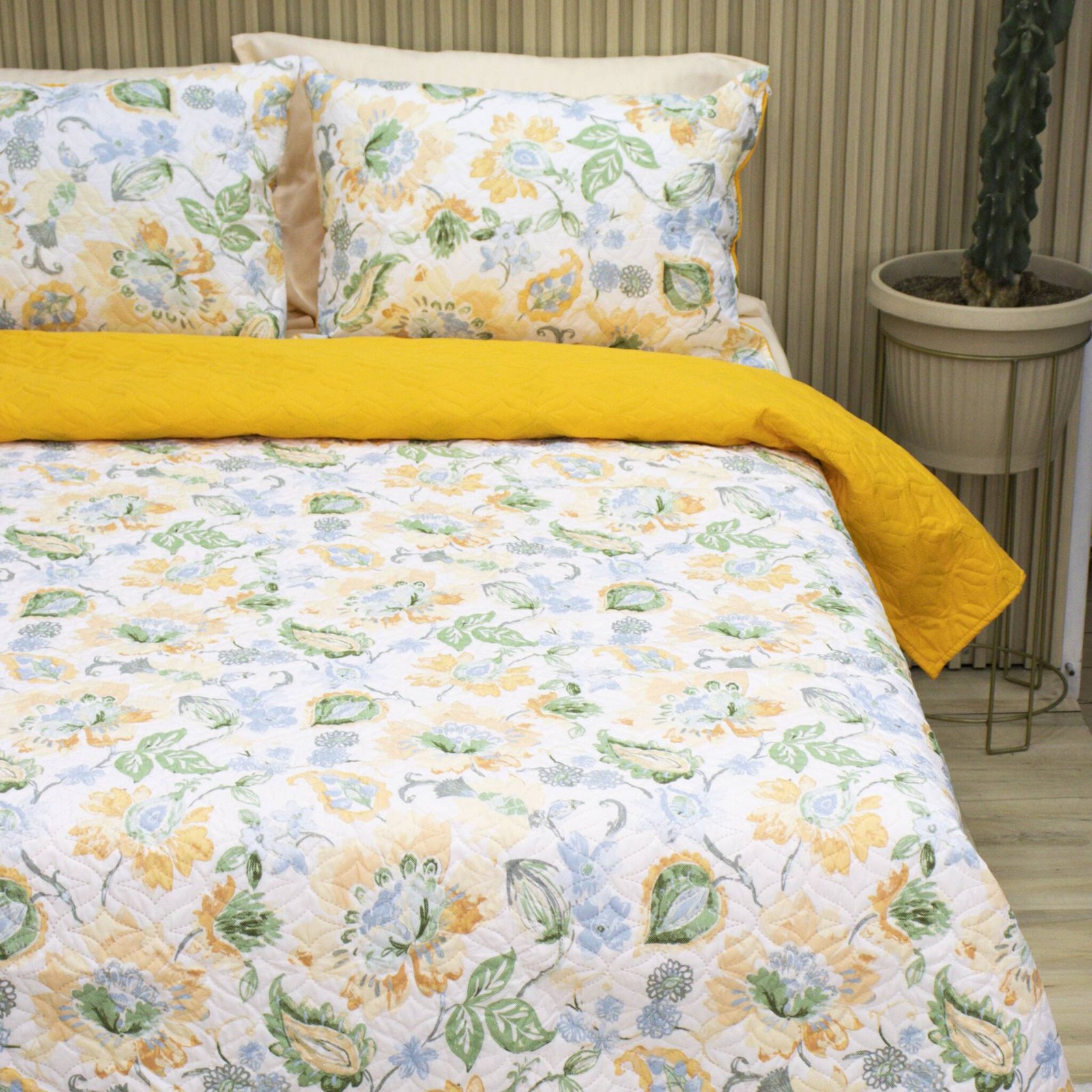 SOBRECAMA BECORAT PAISLEY BOTANIC 1